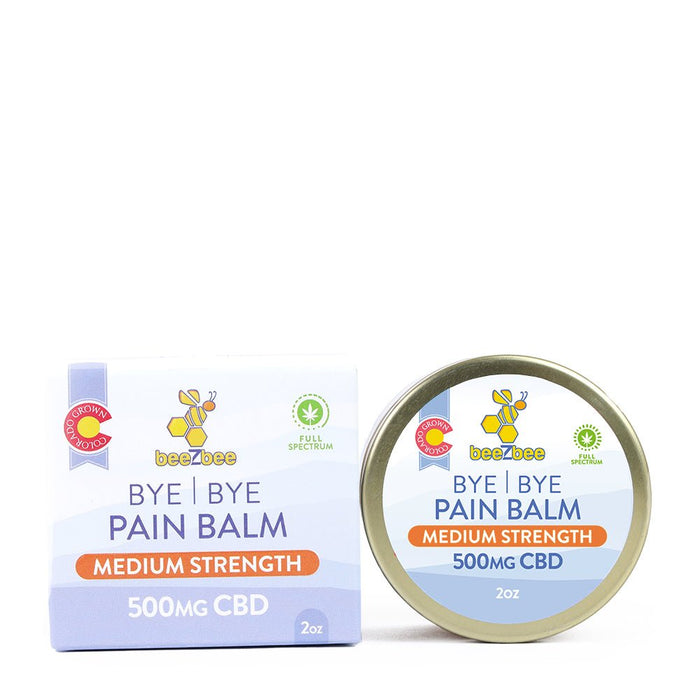 CBD Bye Bye Pain Balm, Medium Strength