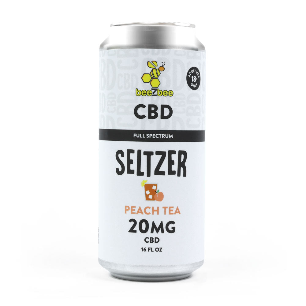 CBD Seltzer - Peach Tea