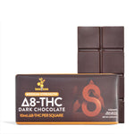 delta 8 THC dark chocolate 10mg per square