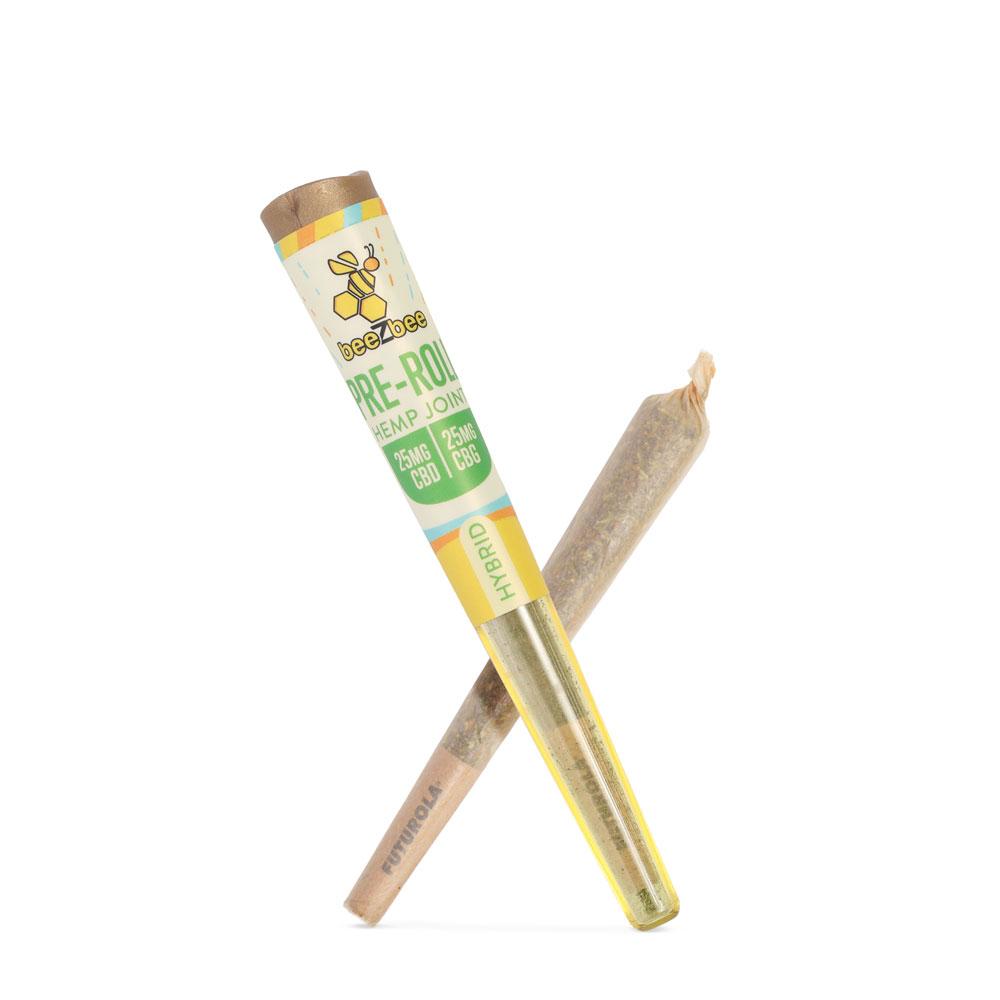 Pre Roll Hemp Joints 25mg CBD Hybrid