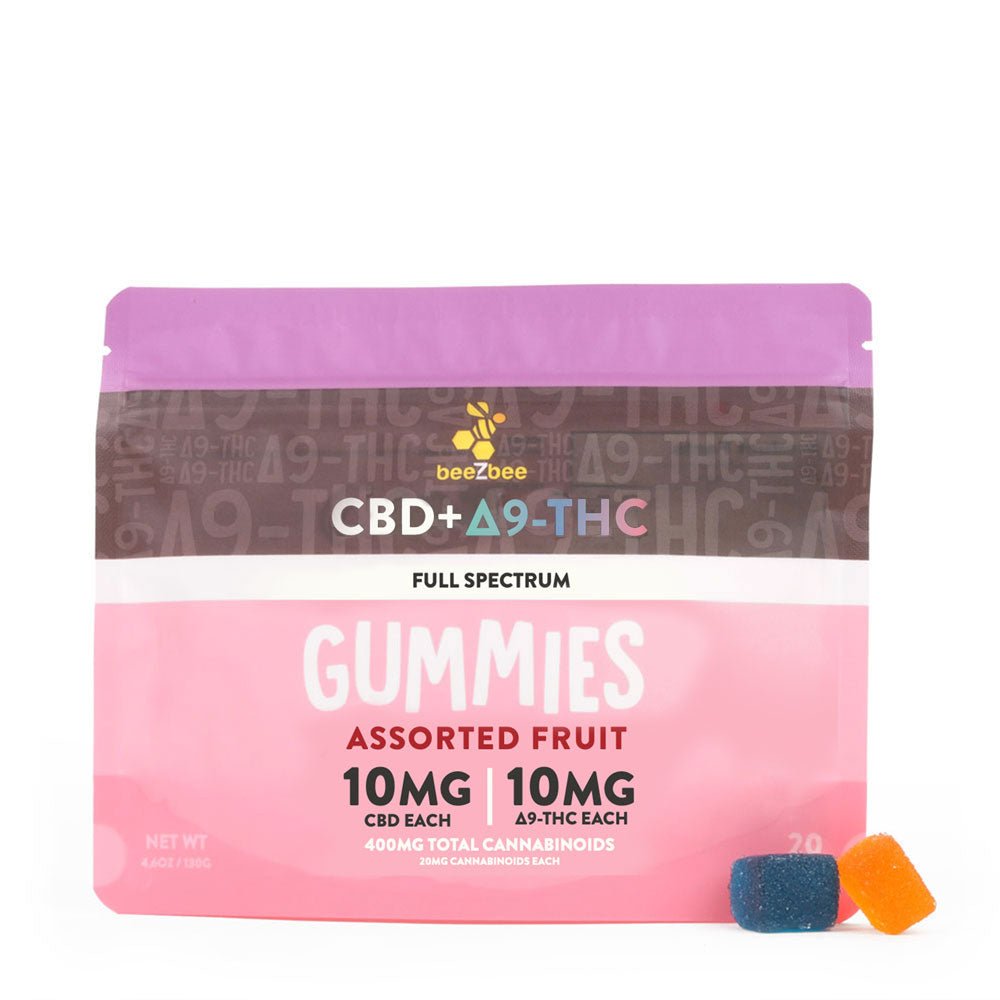 CBD + Delta - 9 THC Gummies - beeZbee