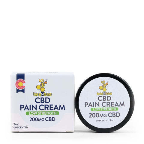 cbd pain cream low strength 200mg