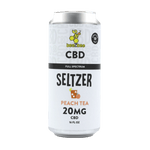 CBD Seltzer - Peach Tea - beeZbee