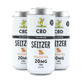 CBD Seltzer - Peach Tea - beeZbee
