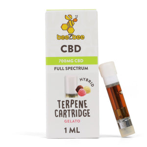 CBD terpene cartridge 1ml gelato flavor