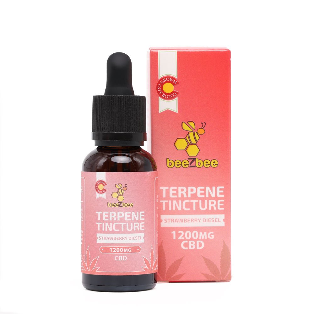 CBD Terpene Tincture 1200mg 30ml - beeZbee