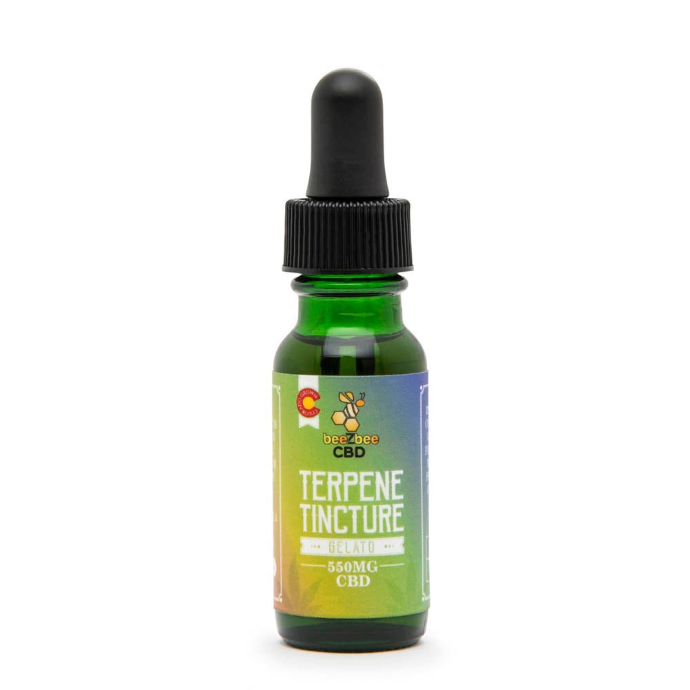 CBD Terpene Tincture, 550mg - beeZbee
