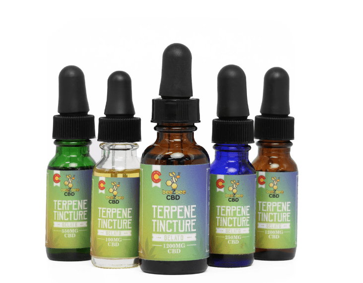 CBD Terpene Tincture, 550mg - beeZbee