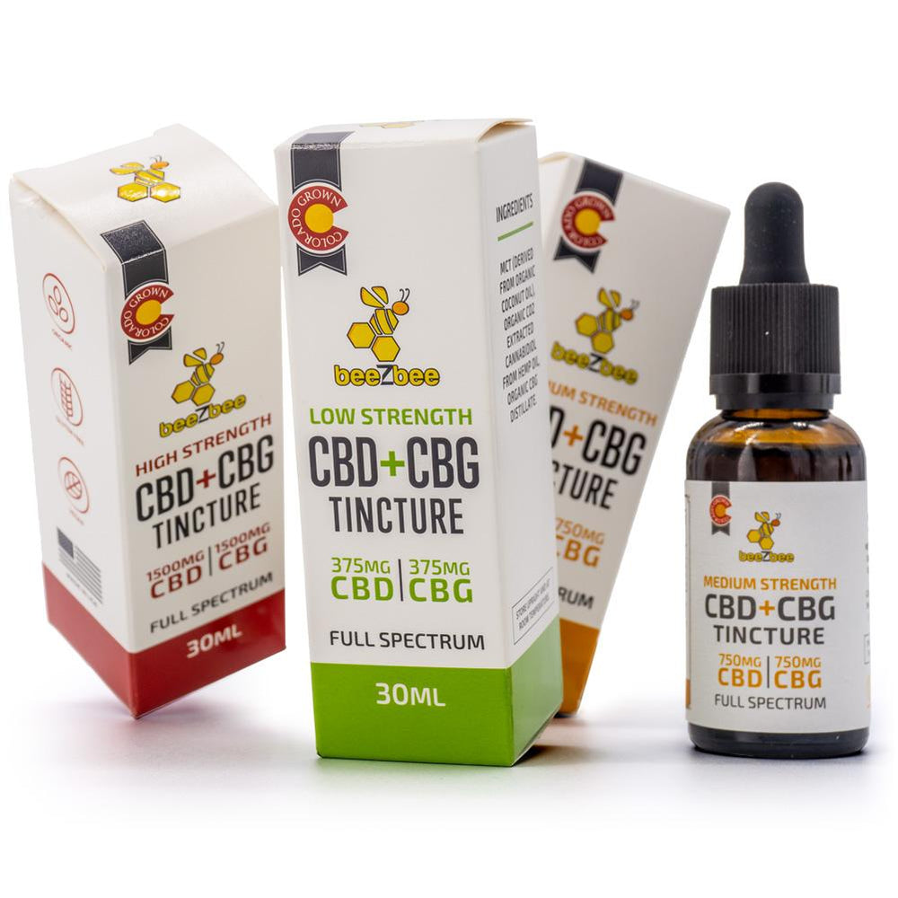 CBD+CBG Tincture - beeZbee