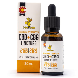 CBD+CBG tincture 30ml medium strength