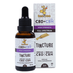 CBD+CBN Tincture, High Strength - beeZbee