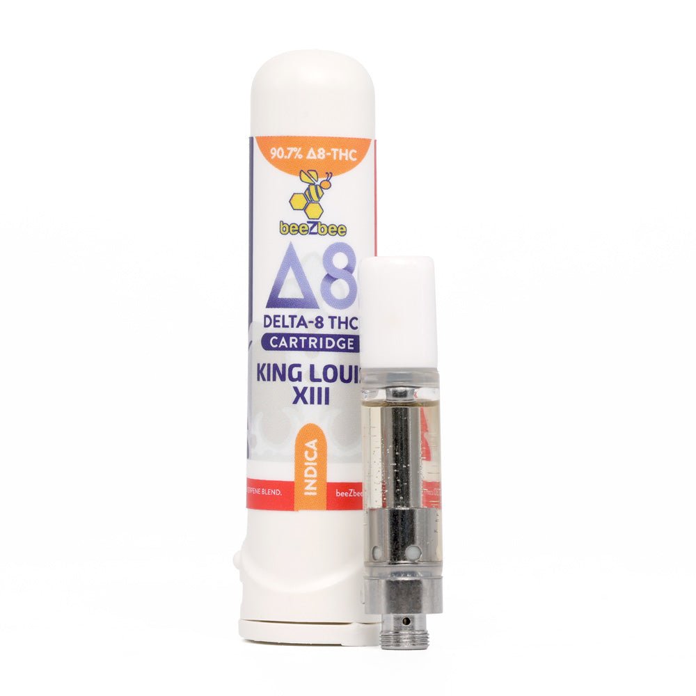delta 8 THC cartridge indica King Louis XIII