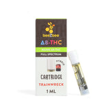 full spectrum hydrid delta 8 THC cartridge trainwreck 1 ML