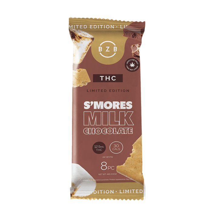 Delta-9 THC S'mores Chocolate Bar