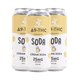 Delta-9 THC Soda in Limited Edition Cream Soda, 4 Pack