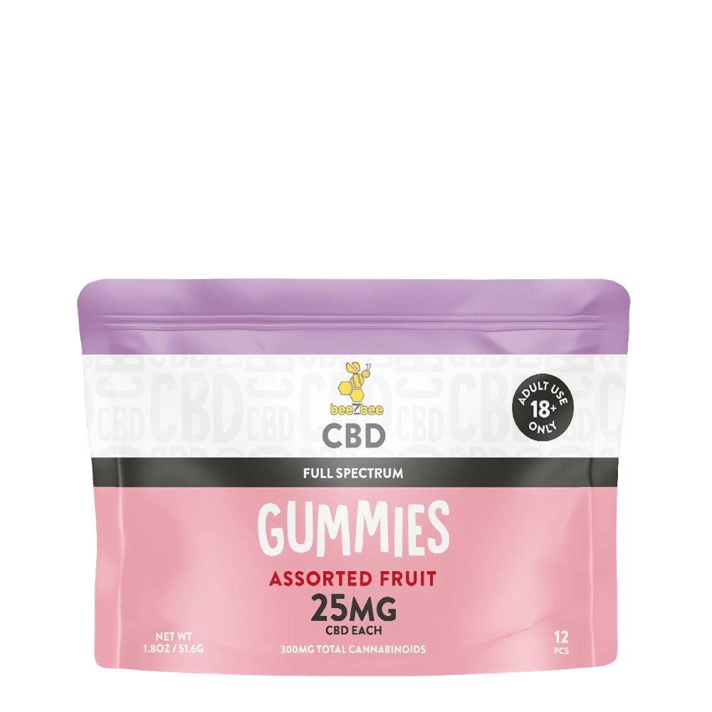 Full Spectrum CBD Gummies, 300mg - beeZbee
