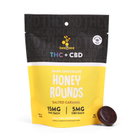 THC+CBD Dark Chocolate Honey Rounds