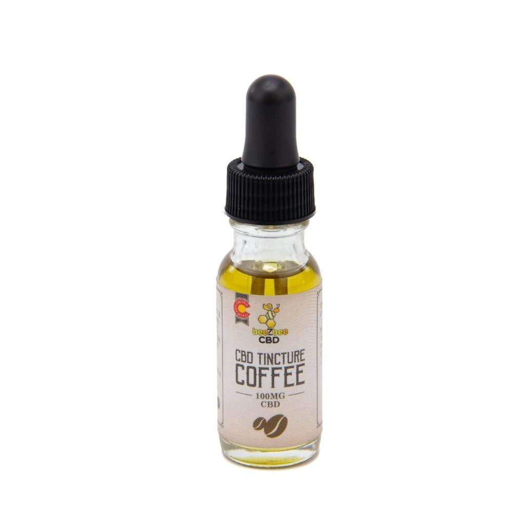 
            
                Load image into Gallery viewer, beeZbee CBD Tincture 100mg in coffee flavor.
            
        
