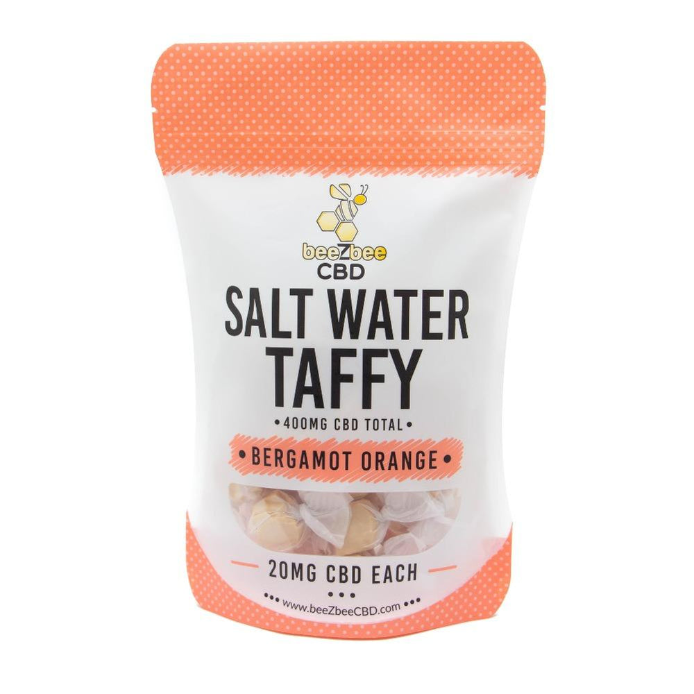 beeZbee CBD Salt Water Taffy 400mg - CBD Kratom