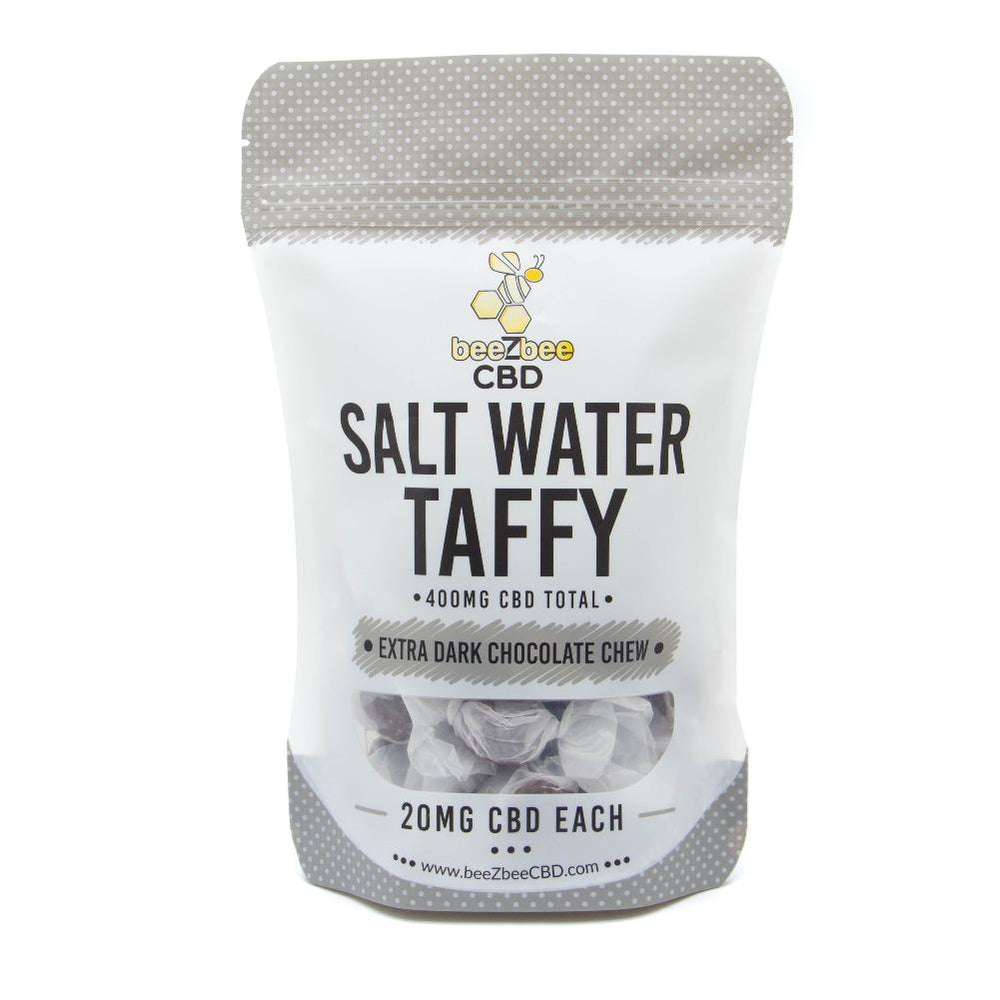 beeZbee CBD Salt Water Taffy 400mg - CBD Kratom