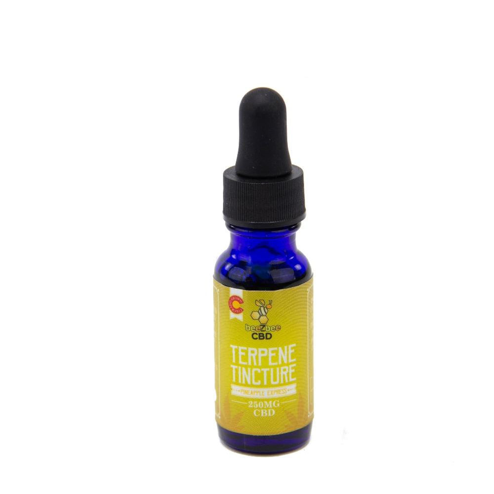 
            
                Load image into Gallery viewer, beeZbee CBD Terpene Tinctures 250mg in Pineapple Express
            
        