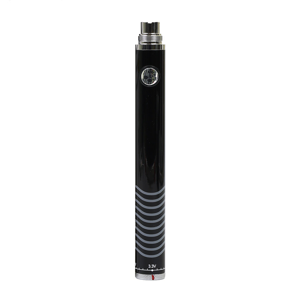 
            
                Load image into Gallery viewer, Our black Cartridge Battery offers an adjustable voltage between 3.3-4.8v to use with your favorite beeZbee cartridge.
            
        