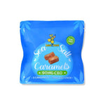 CBD Caramels 3 Pack, THC Free, 90mg in Sea Salt flavor