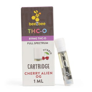 beeZbee THC-O Cartridges in Cherry Alien OG