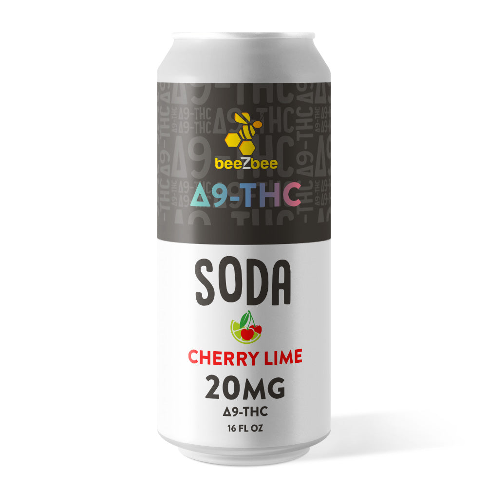 
            
                Load image into Gallery viewer, Delta-9 THC Sodas in Cherry Lime
            
        
