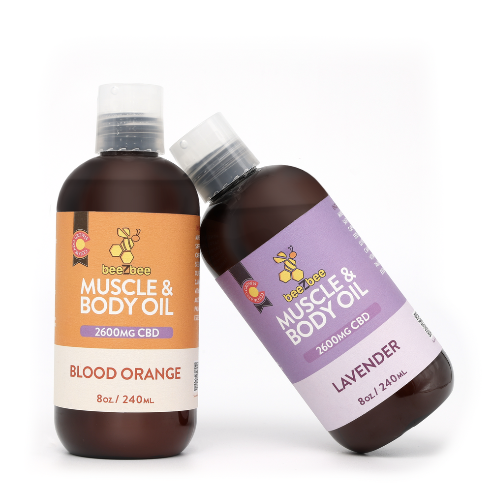 
            
                Load image into Gallery viewer, beeZbee Muscle &amp;amp; Body Oil 2600mg
            
        